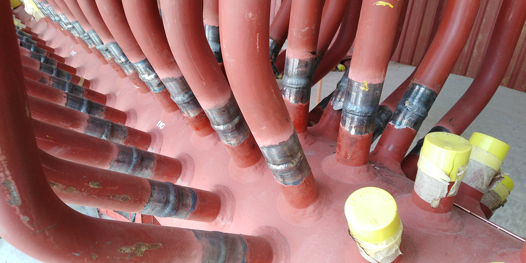 Kesselbau (Boiler erection) TIG Method