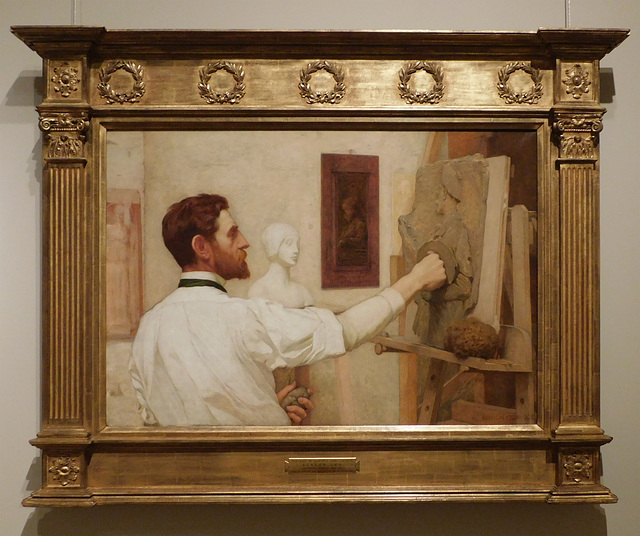 Augustus Saint-Gaudens by Kenyon Cox in the Metropolitan Museum of Art, February 2020
