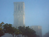 Arcos de la Frontera in fog