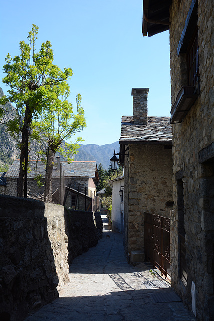 Andorra, Narrow Street in Santa Coloma