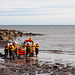 Lifeboat launch, Runswick Bay
