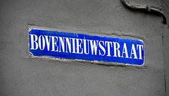 Kampen 2016 – Old enamel street sign