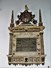 wollaton church, notts; c16 tomb of henry willoughby +1591