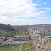 Views from the St Giles Monument in Princes Street