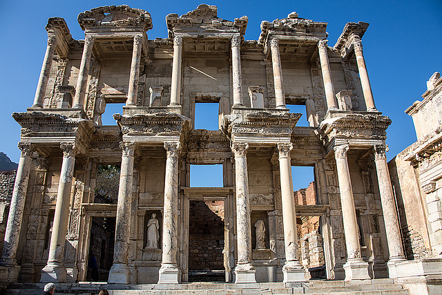 20151207 9767VRAw [R~TR] Celsus-Bibliothek, Ephesos, Selcuk