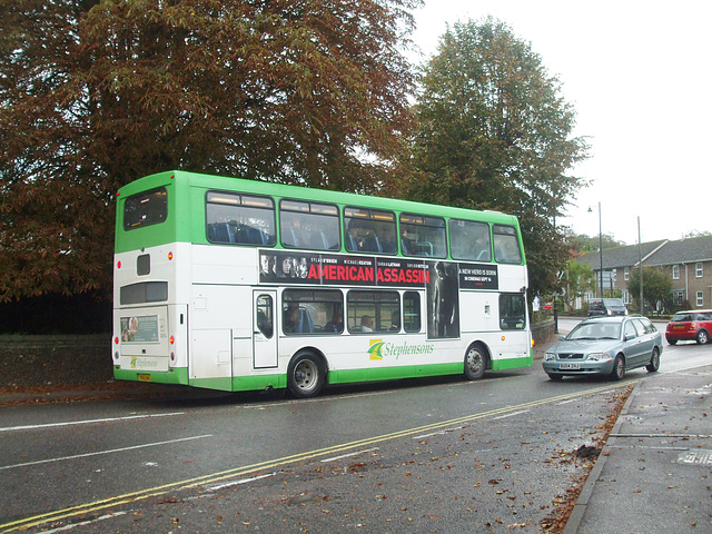 DSCF9975 Stephensons 647 (YN55 NKL) in Mildenhall - 29 Sep 2017 DSCF9975 Stephensons 647 (YN55 NKL) in Mildenhall - 29 Sep 2017