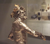 Detail of a Silver Rhyton in the Form of a Centaur in the Metropolitan Museum of Art, July 2016