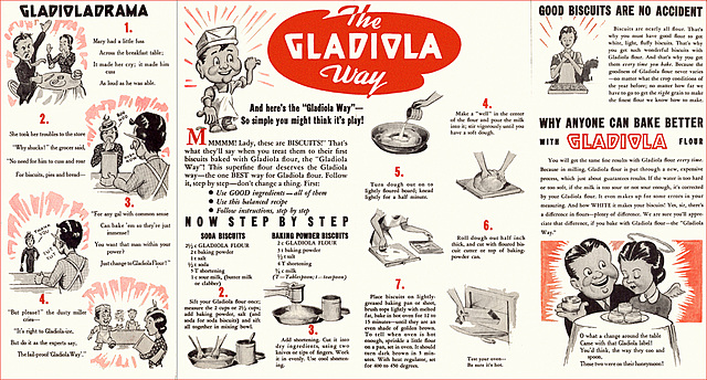 Gladiola Flour Promo (2), c1938