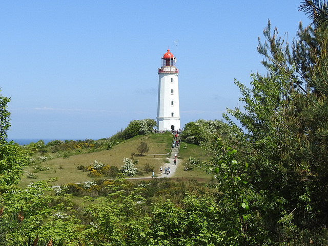 Leuchtfeuer Dornbusch auf Hiddensee