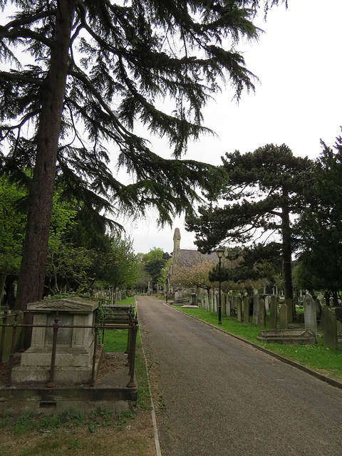 kensington hanwell cemetery, ealing, london