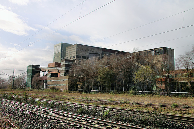 Blick auf die Aufbereitungsanlagen der ehem. Zeche Westerholt 1/2/3 (Herten-Westerholt) / 9.03.2019