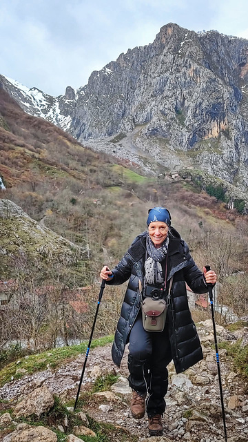 Picos de Europa, me, hiking