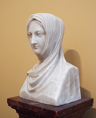 Herm of a Vestal Virgin by Canova in the Getty Center, June 2016