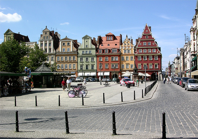 Salzplatz in Wrocław
