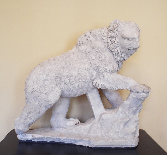 Bear Sculpture in the Getty Villa, June 2016