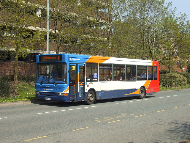 DSCF1398 Stagecoach Midlands 35222 (KX56 JZD) in Wellingborough - 21 Apr 2018