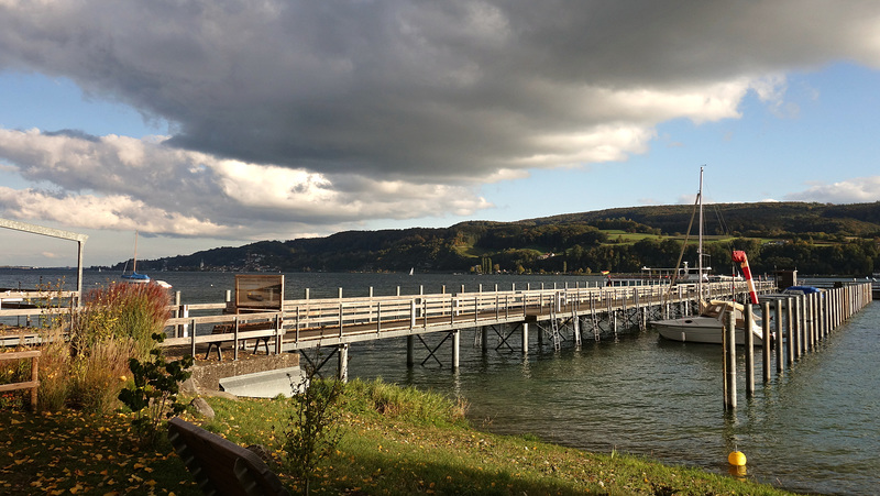 Steg am Seerhein - in Gaienhofen