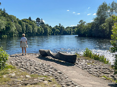 The tip of Ness Island