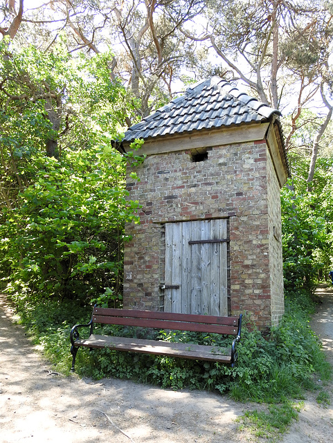 Stromkasten auf der Insel Hiddensee