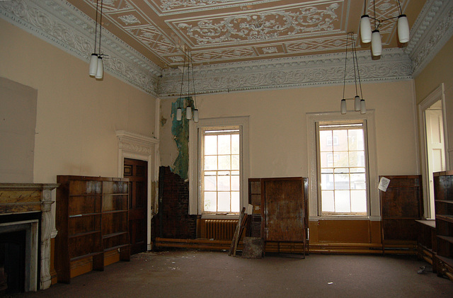 St Helen's House, King Street, Derby, Derbyshire (now restored)