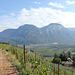 Blick ins Etschtal vom Weinwanderweg von Kurtatsch nach Entiklar