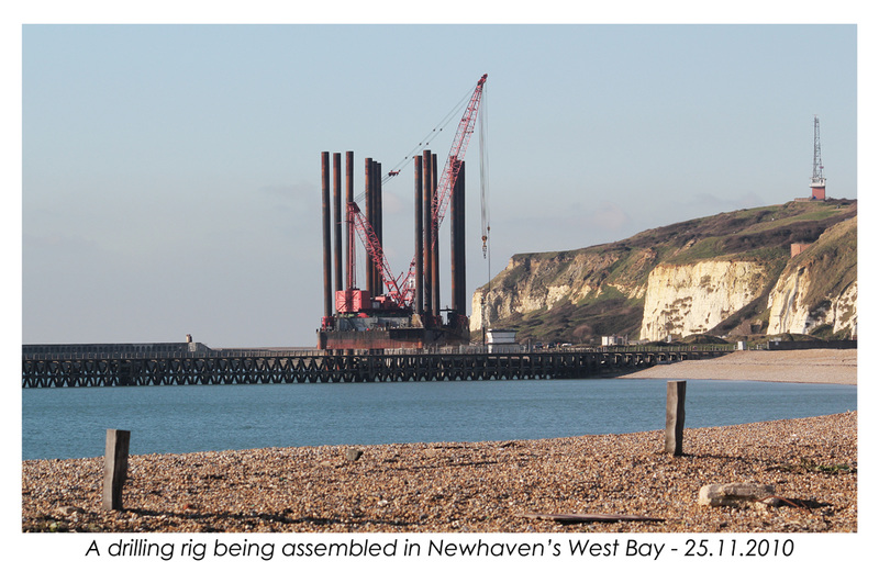 Drilling rig - Newhaven - 25.11.2010