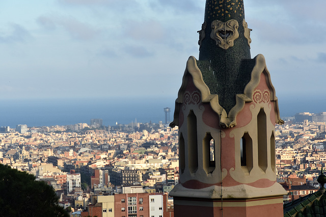 Blick vom Park Guell
