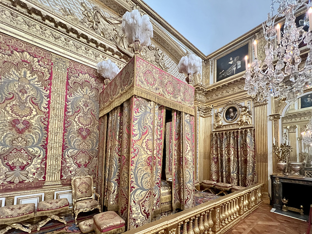 Paris 2024 – Versailles – Royal bed