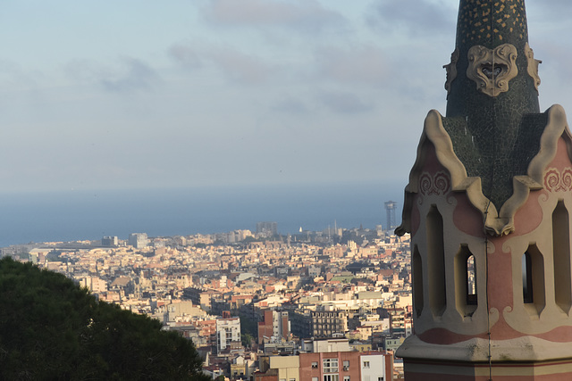 Blick vom Park Guell