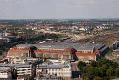 Blick über Leipzig Blick über Leipzig