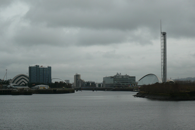 Looking East Down The Clyde