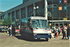 West Midlands Travel 647 (D647 NOE) on loan to Viscount in Peterborough – 30 Apr 1994 (221-10)