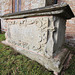 Memorial to John Hankins (d1762), Putley Churchyard, Herefordshire