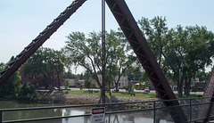 Fort Benton MT bridge & levee (#0381)