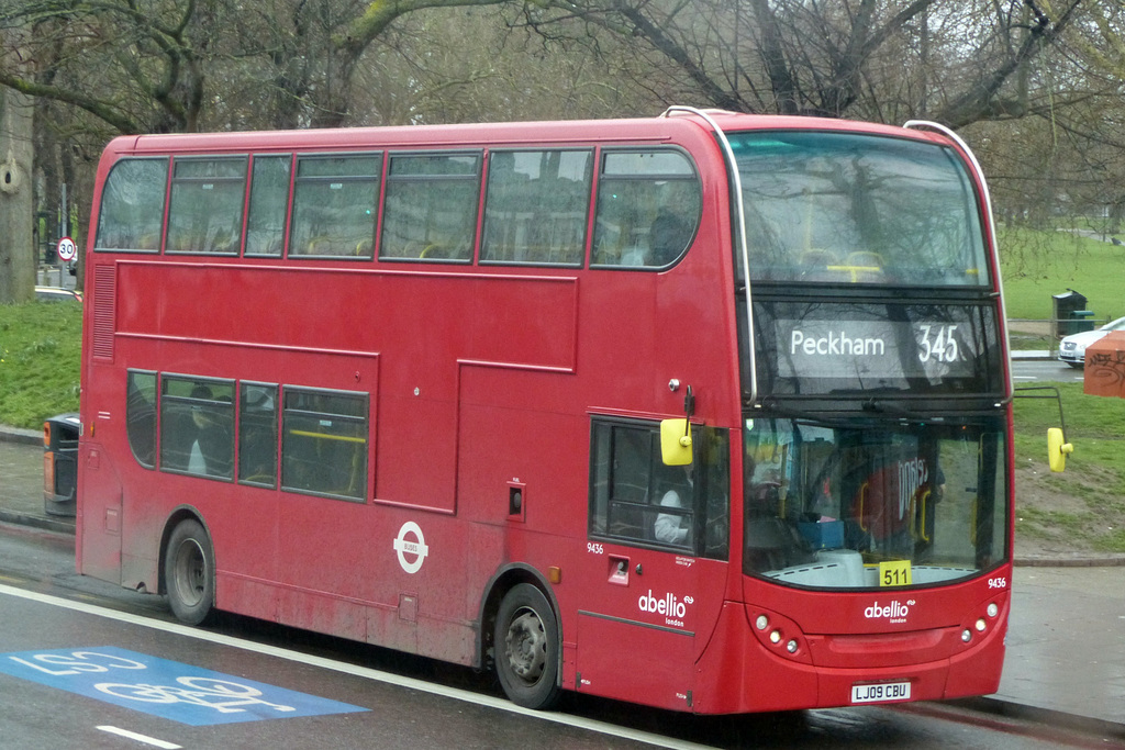 Abellio 9436 at Clapham Common - 2 April 2018