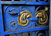 Sheffield town hall gate, detail