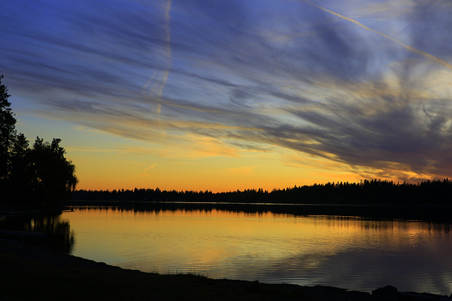 Clear Lake Sunset