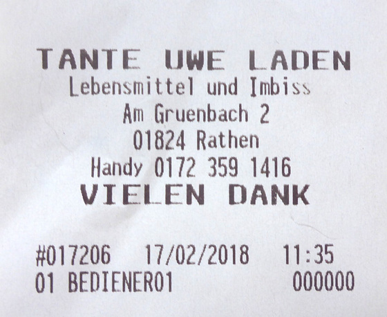 Rathen - Tante Uwe Laden