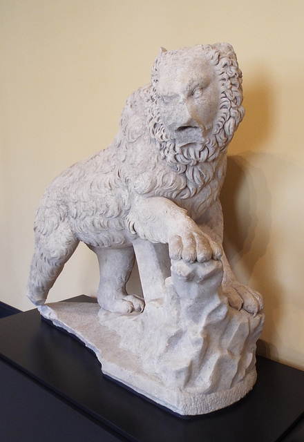 Bear Sculpture in the Getty Villa, June 2016