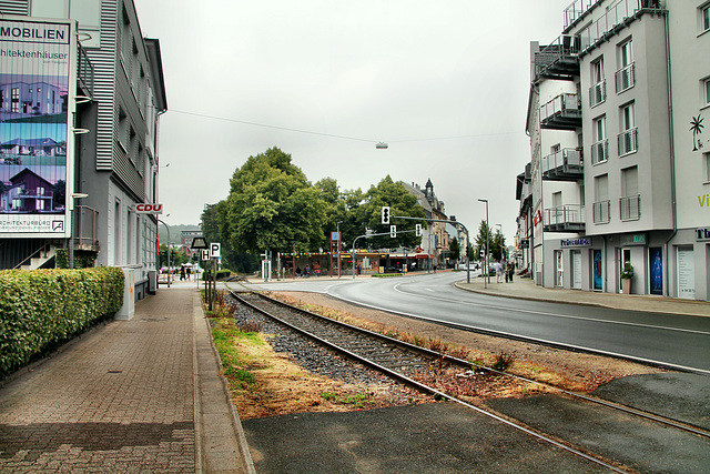 Kölner Straße mit Ennepetalbahn (Gevelsberg) / 24.06.2018