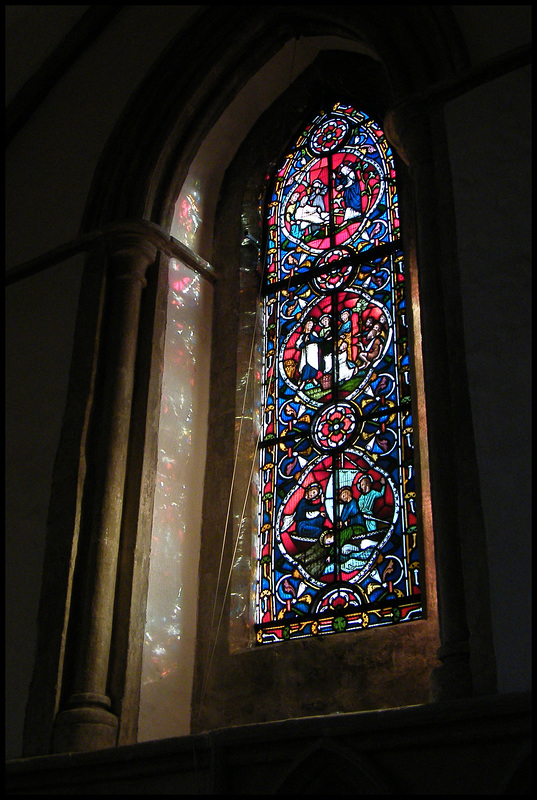 stained glass window