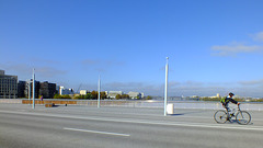 La Garonne vue du pont Simone Veil à Bordeaux