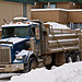 Snow removal in Quesnel, BC Canada.