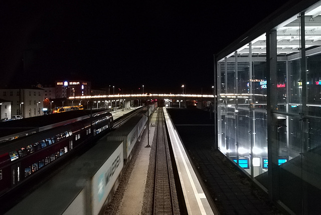 Train Station Evening