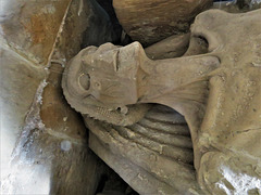 wollaton church, notts; c16 tomb of sir henry willoughby +1528 corpse