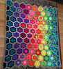 Pandemic crochet: Hexagon Rainbow 2021