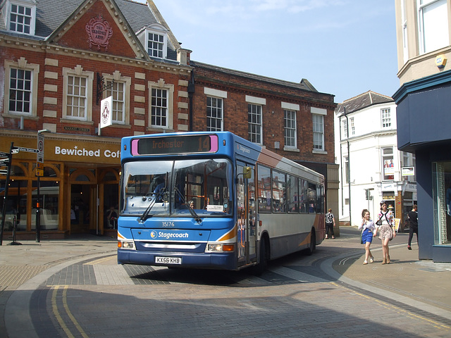 DSCF1439 Stagecoach Midlands 35176 (KX56 KHB) in Wellingborough - 21 Apr 2018