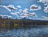 On Diamond Lake with a View of Mt. Thielson