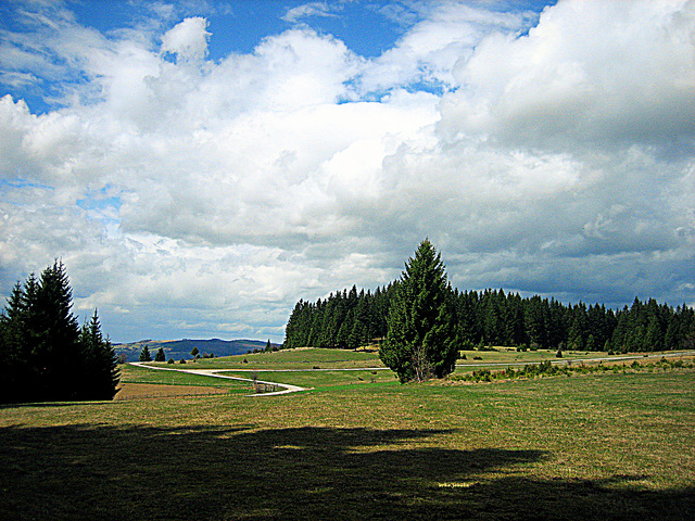 A beautiful mountain landscape