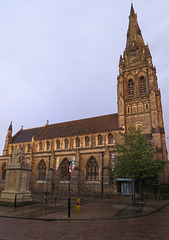 st mary's church, lichfield, staffs